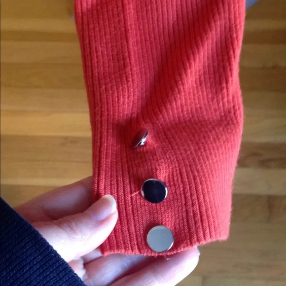 Long orange cardigan - Picture 4 of 6